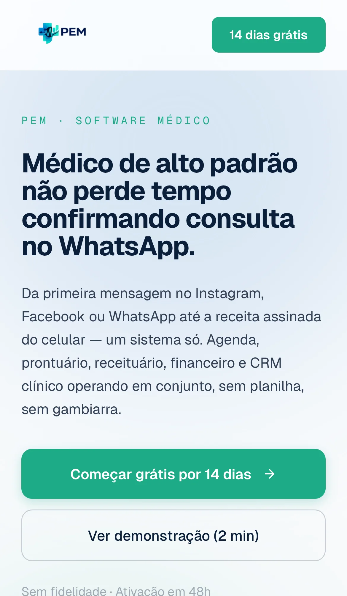 Site criado com o método